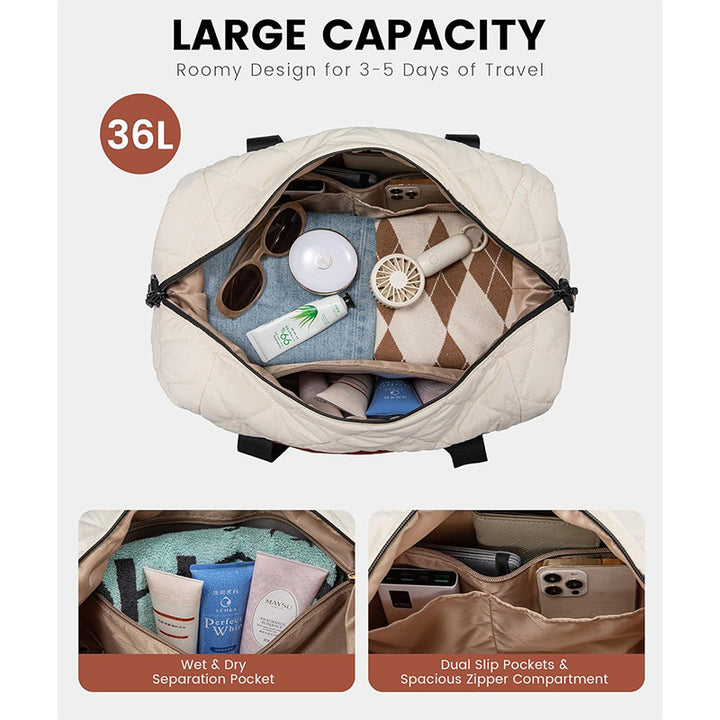 Stylish and Multifunctional Travel Bag Bowlift