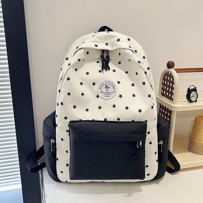 Star Patterned Backpack