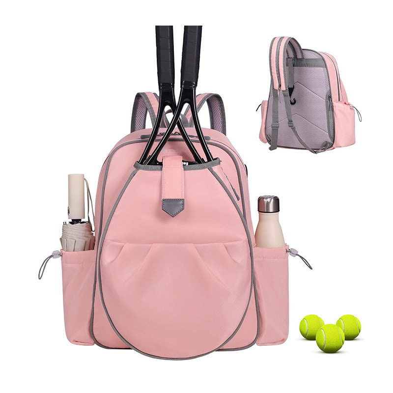 Sporty backpack for tennis with integrated shoe compartment and practical pockets Bowlift