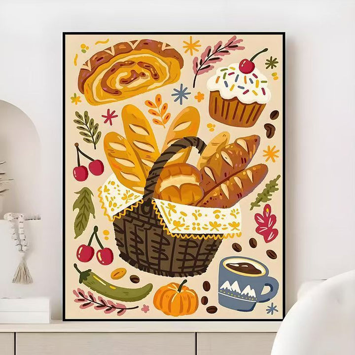 Gourmet Culinary-Themed Wall Art Bowlift