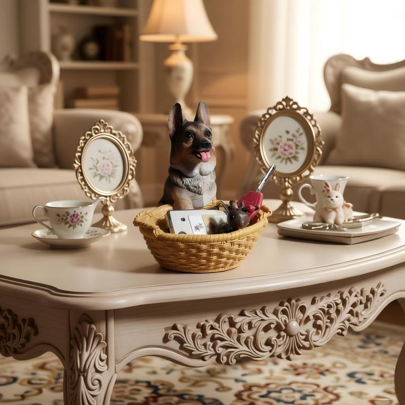 Decorative animal-shaped key holder Bowlift