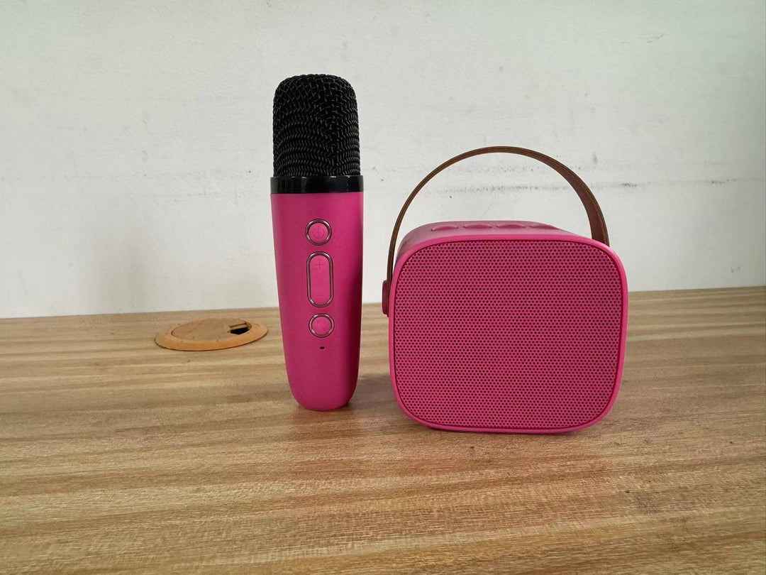 Portable Bluetooth Speaker with Wireless Microphone Bowlift