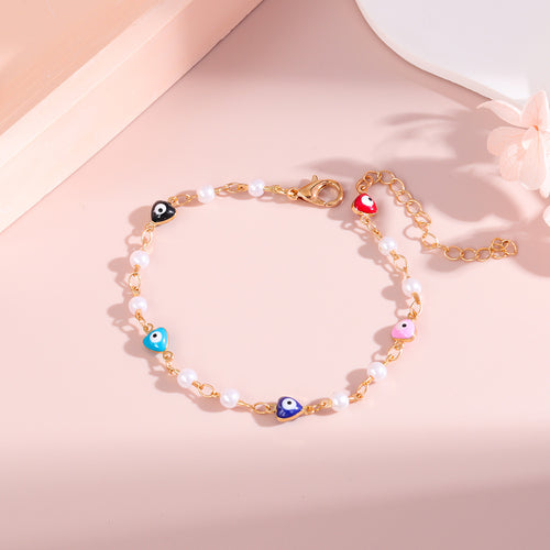 Colorful Charm Ankle Bracelet Bowlift