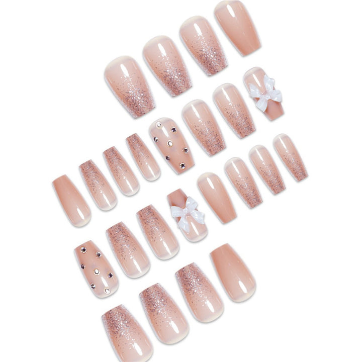 Elegant Press-On Nail Art Extensions Bowlift