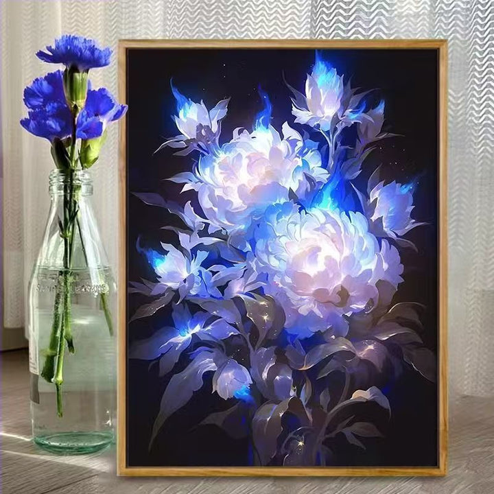 Floral Fantasy Illustration Art Print Bowlift
