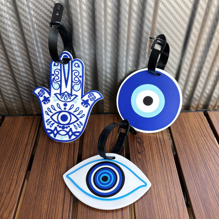 Artistic Hand-Shaped Luggage Tag Bowlift