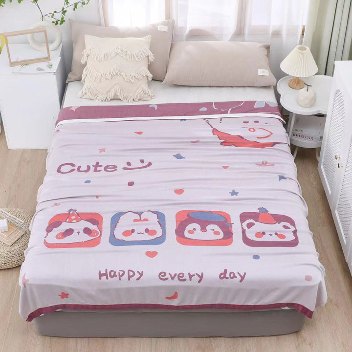 Ladies bedspread with playful nature motif Bowlift
