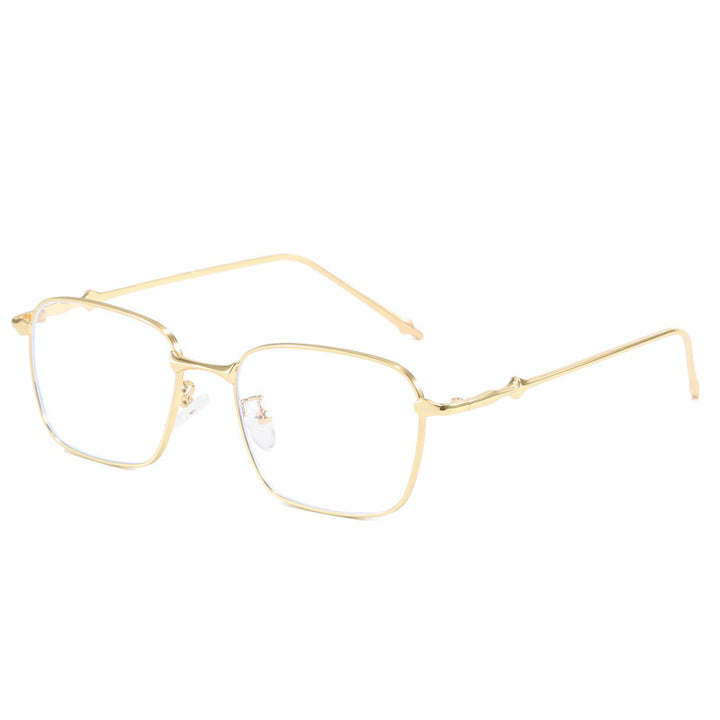 Women elegant square sunglasses with high-quality metal frame Bowlift