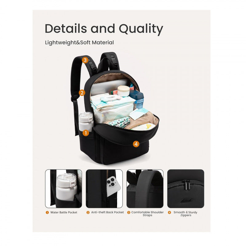 More elegant and functional laptop backpack Bowlift