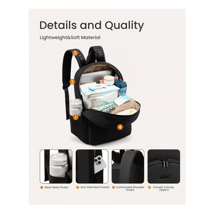 More elegant and functional laptop backpack Bowlift