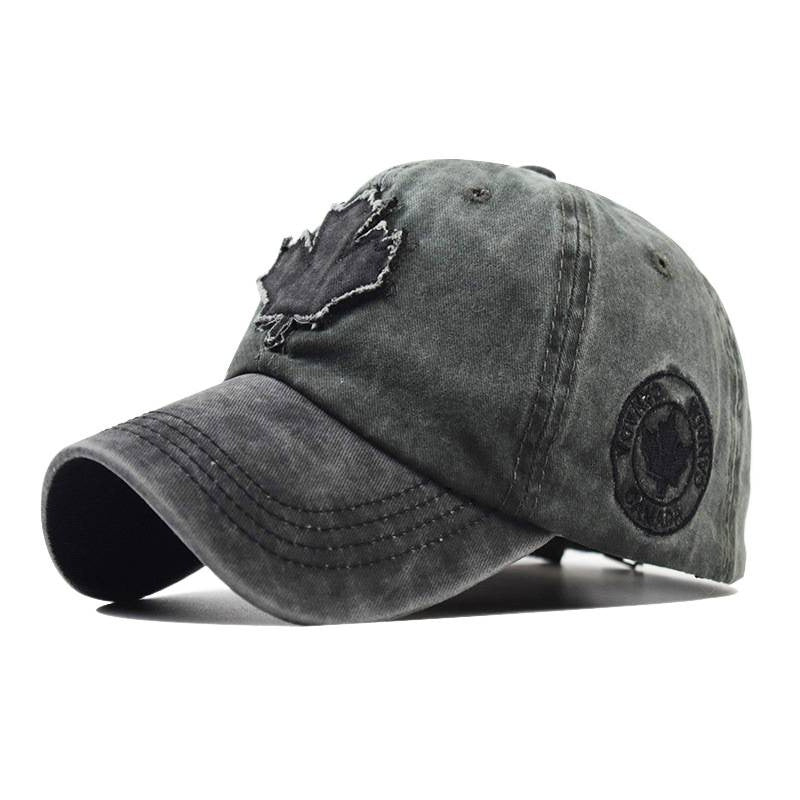 Women's Distressed Canvas Baseball Cap Bowlift