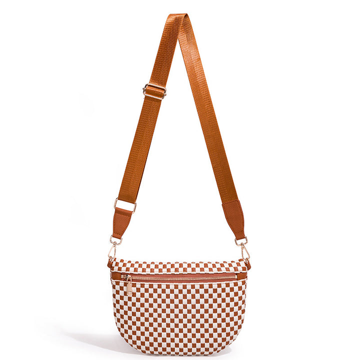 Woven Crossbody Bag Bowlift