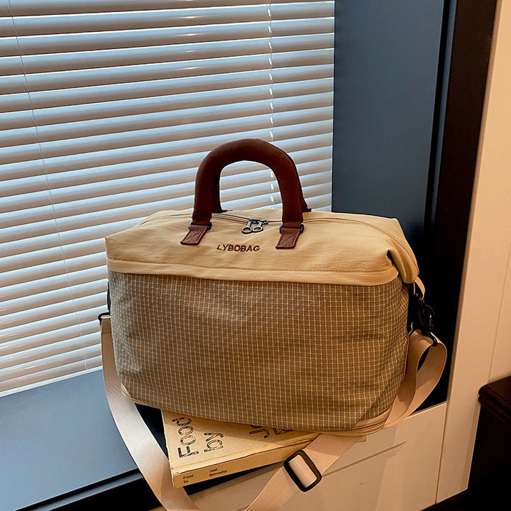 Multi-Purpose Travel Duffel with Water-Resistant Features