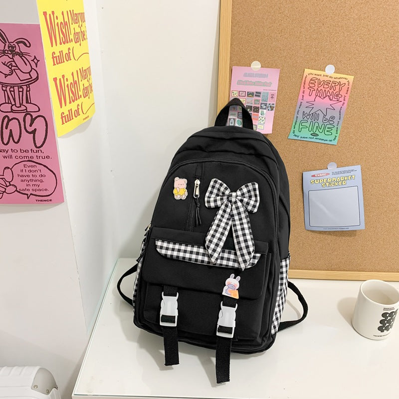 Cute Cartoon-Themed School Backpack Bowlift