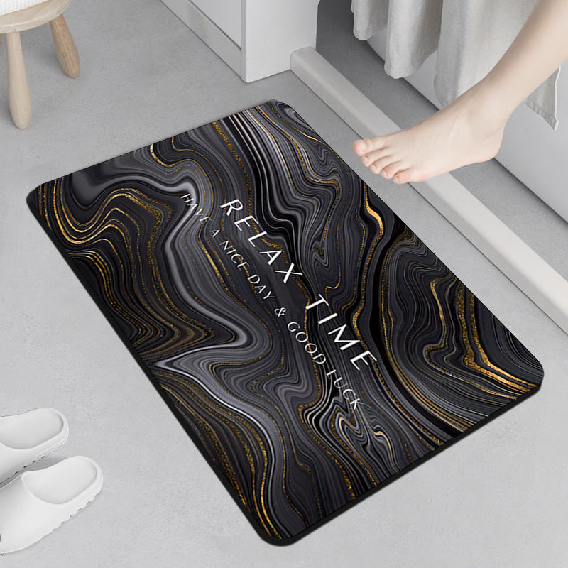 Non-Slip Decorative Bath Mat Bowlift
