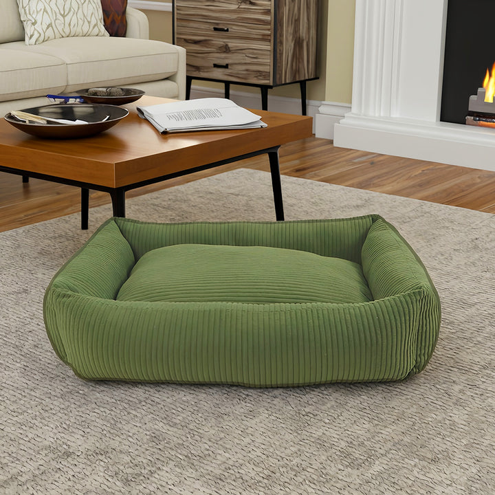 Deluxe Ribbed dog bed