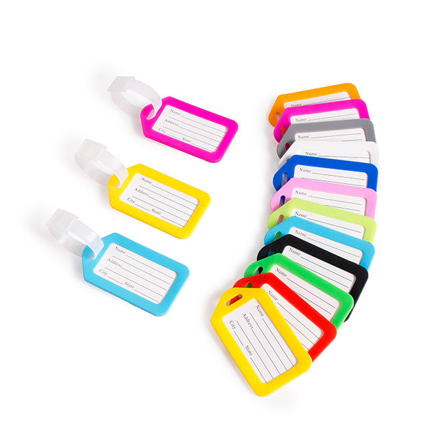 Durable Travel Identification Tag Bowlift