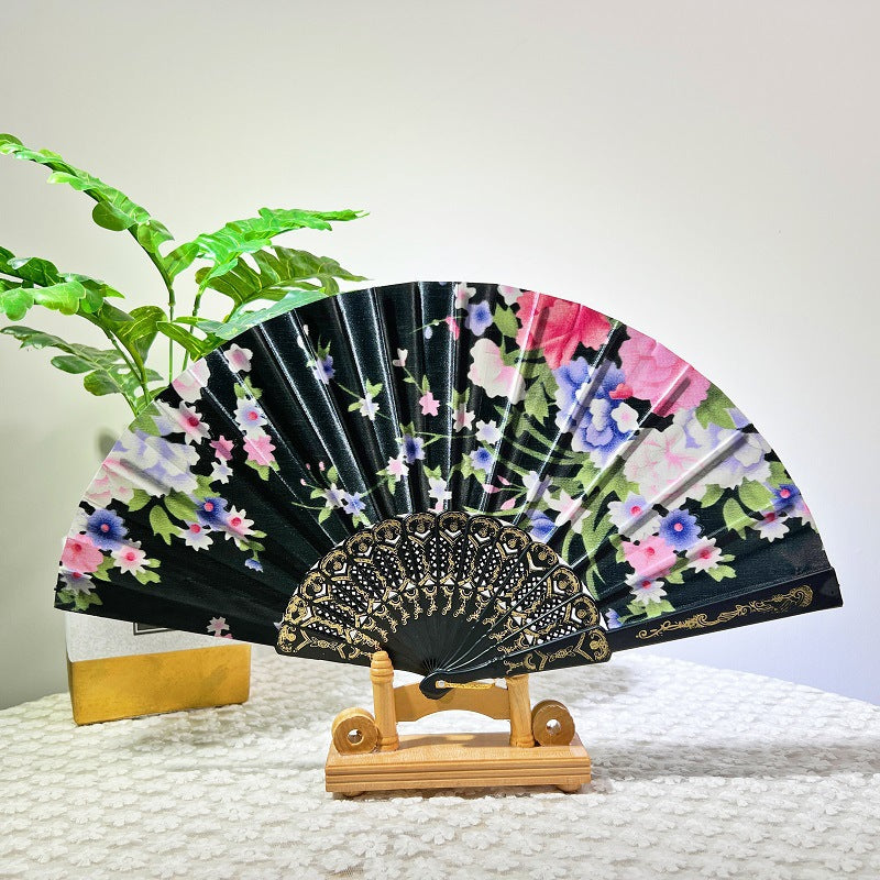 Ladies Folding Fan Bowlift