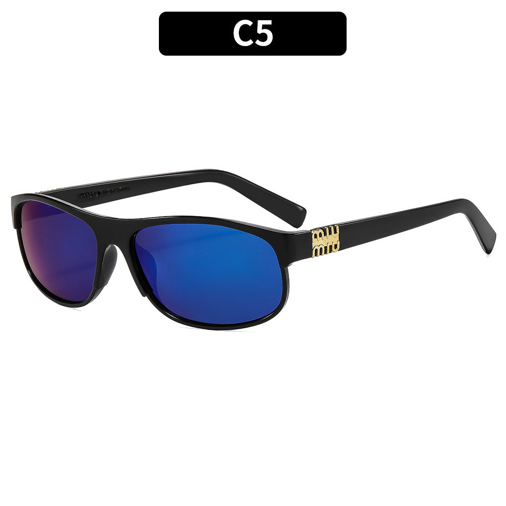 Sleek Modern Aviator Sunglasses
