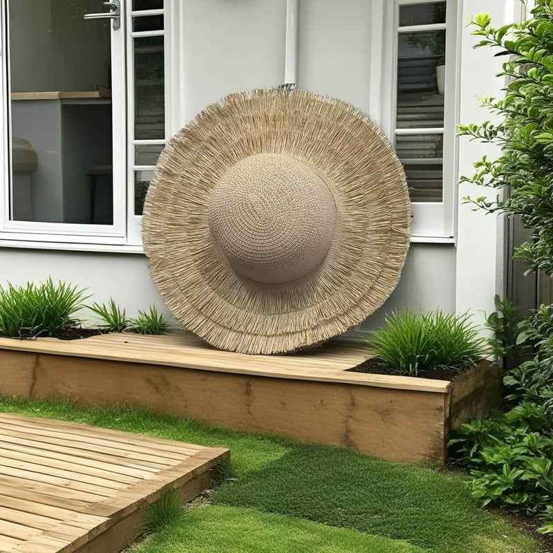 Beach basket with classic sun protection Bowlift