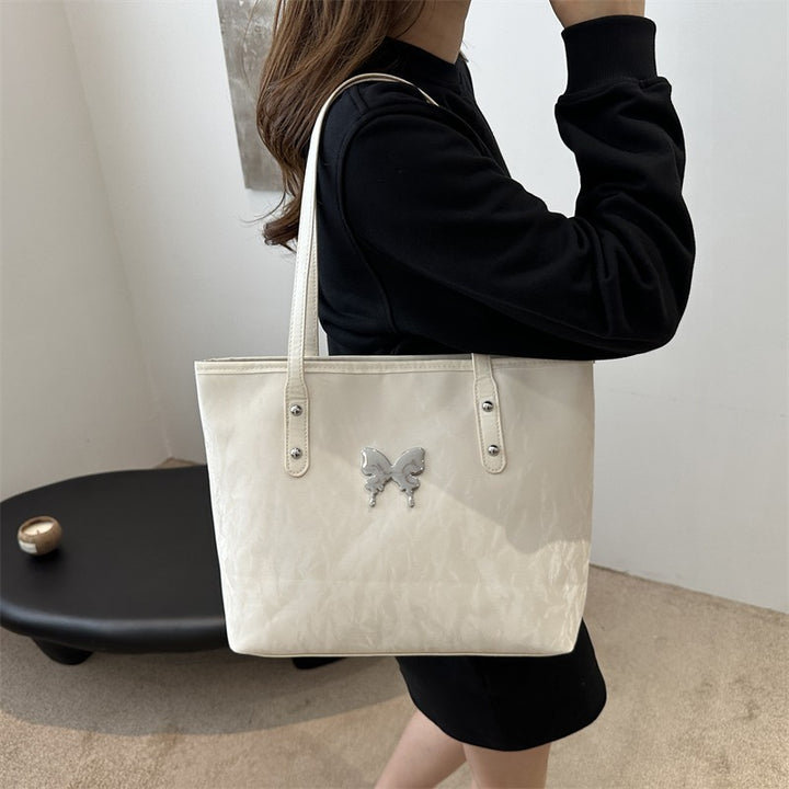 WoElegant Butterfly Accent Handbag Bowlift