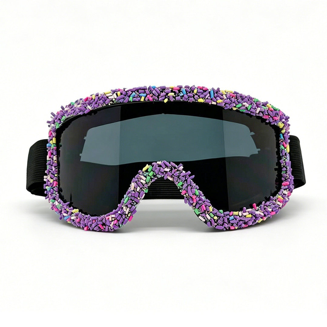 Women's ski goggles in creative design with colorful accents Bowlift