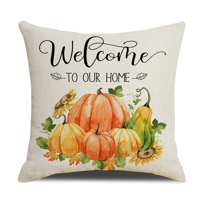 Women's pillowcase with autumn pumpkin design Bowlift