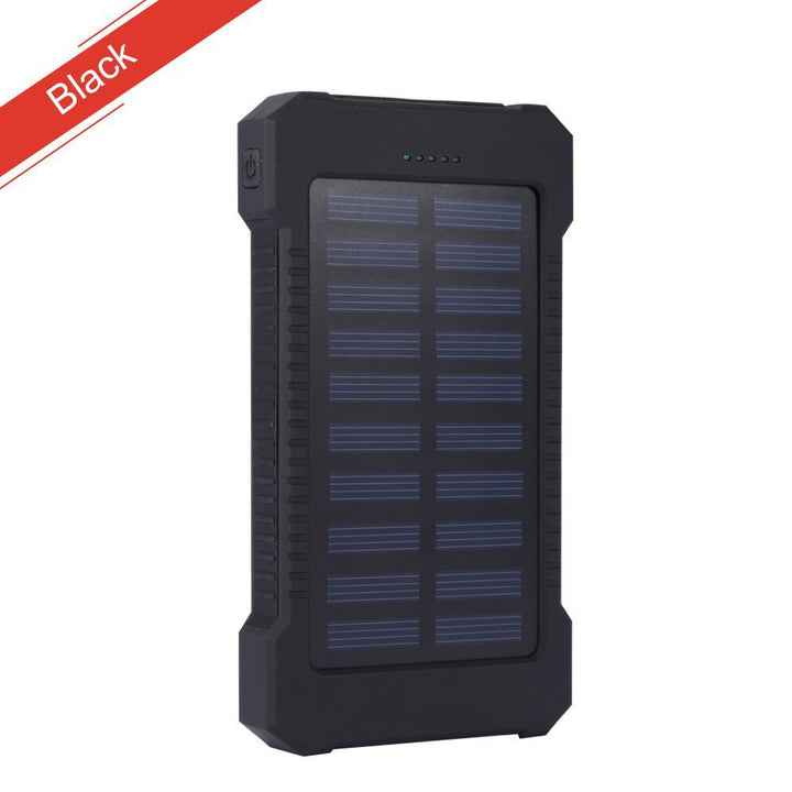 Solar Powerbank with Integrated LED Light and Compass Bowlift