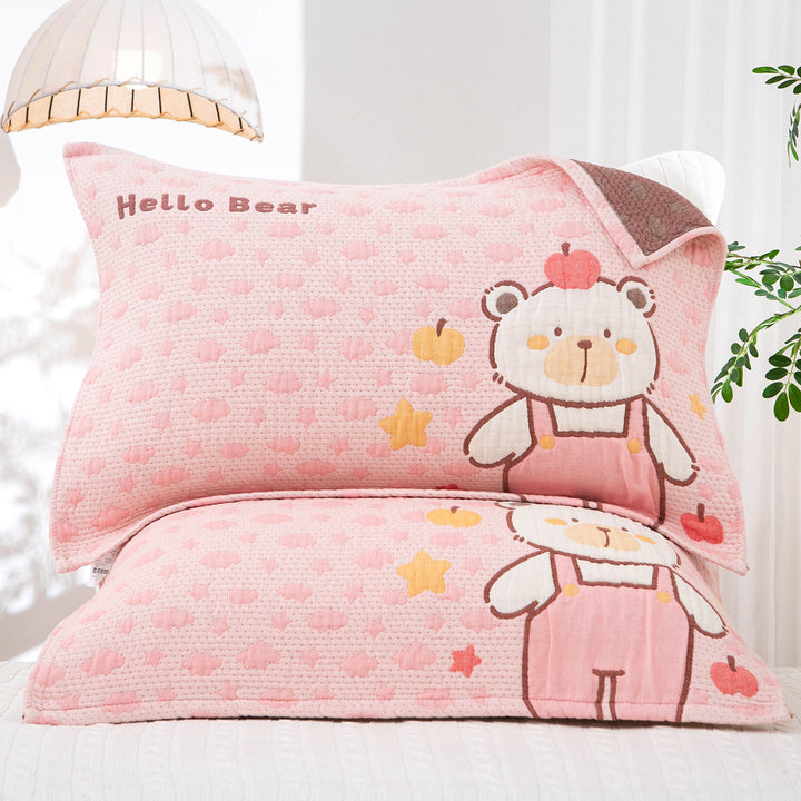 Ladies cushion cover with cheerful penguin design Bowlift