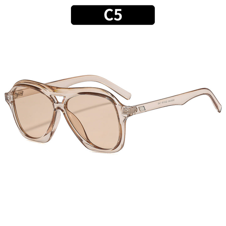 Oversized Angular Sunglasses
