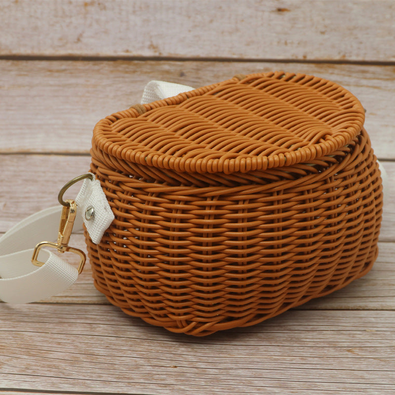 Handmade basket bag Bowlift
