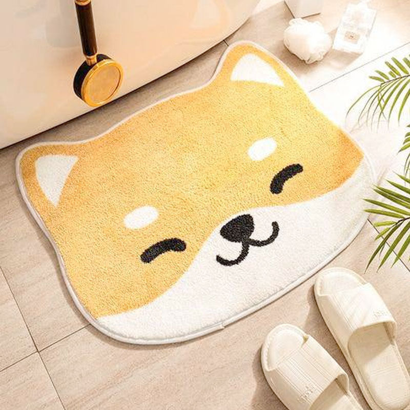 Fun Polar Bear Bath Mat Bowlift