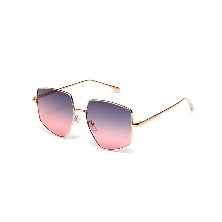 Women's square sunglasses with elegant metal frame Bowlift