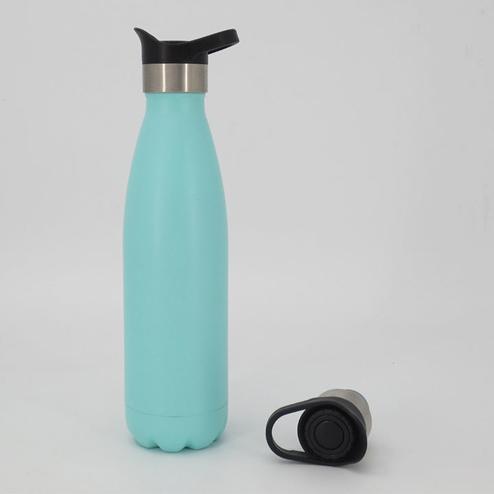 Women's stainless steel insulated bottle with leak-proof lid Bowlift