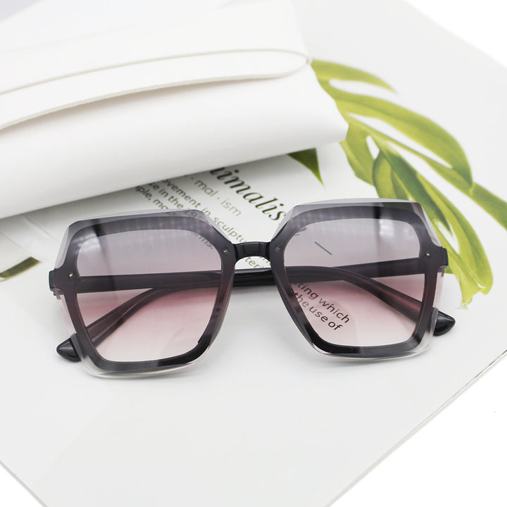 Women's oversized geometric sunglasses Bowlift