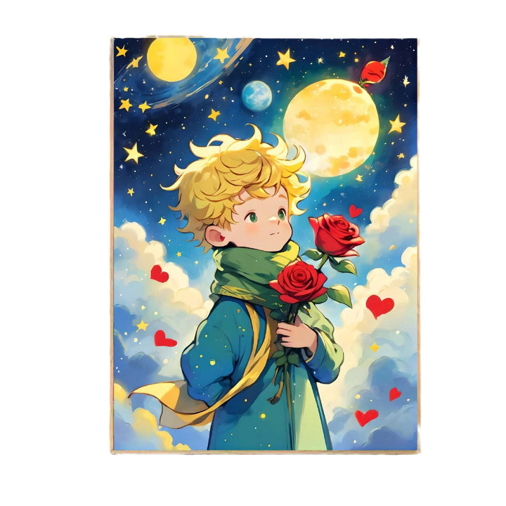 Whimsical Character Canvas Art Print Bowlift