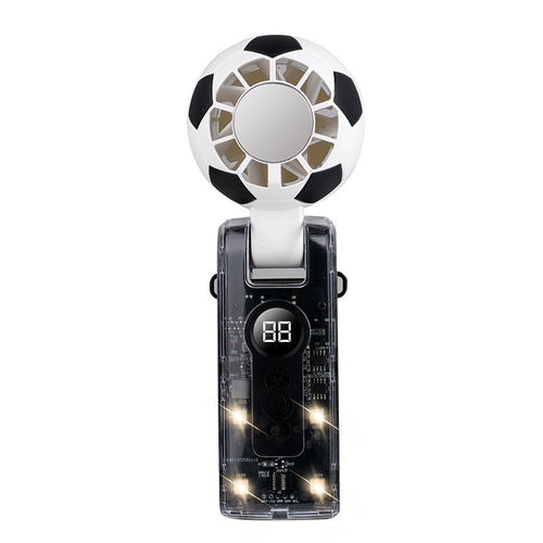 Women's portable soccer hand fan Bowlift
