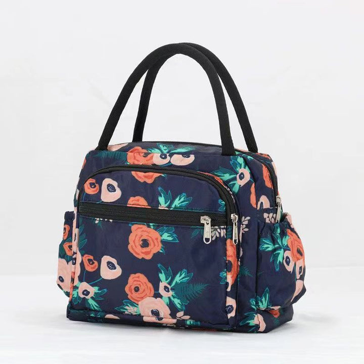 Cat Pattern Insulated Lunch Tote Bowlift