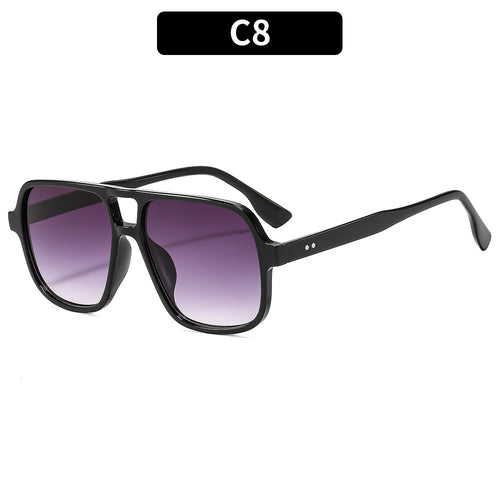 Square Frame Oversized Sunglasses