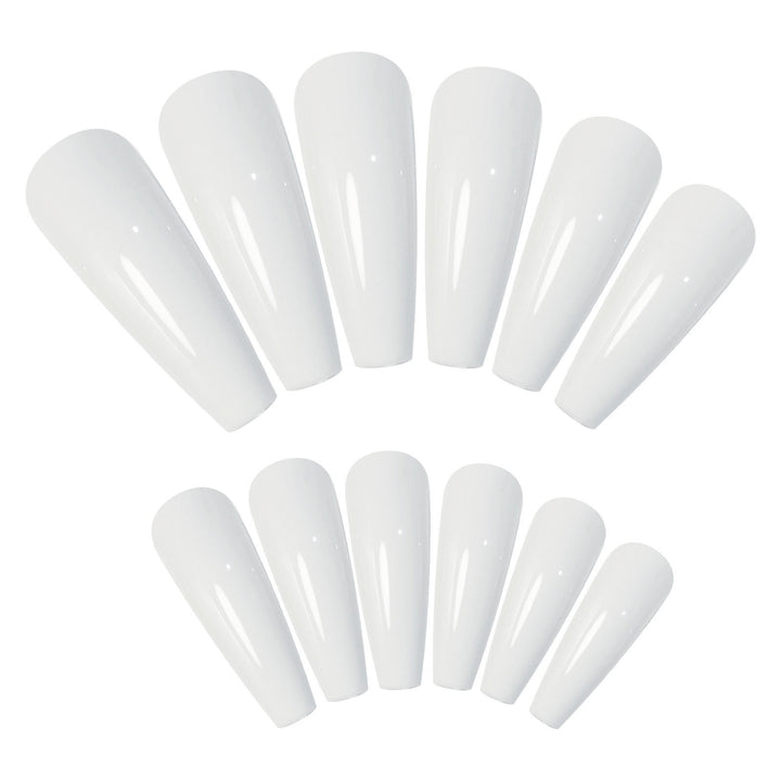 Artificial nail set with elegant tips and glossy finish Bowlift