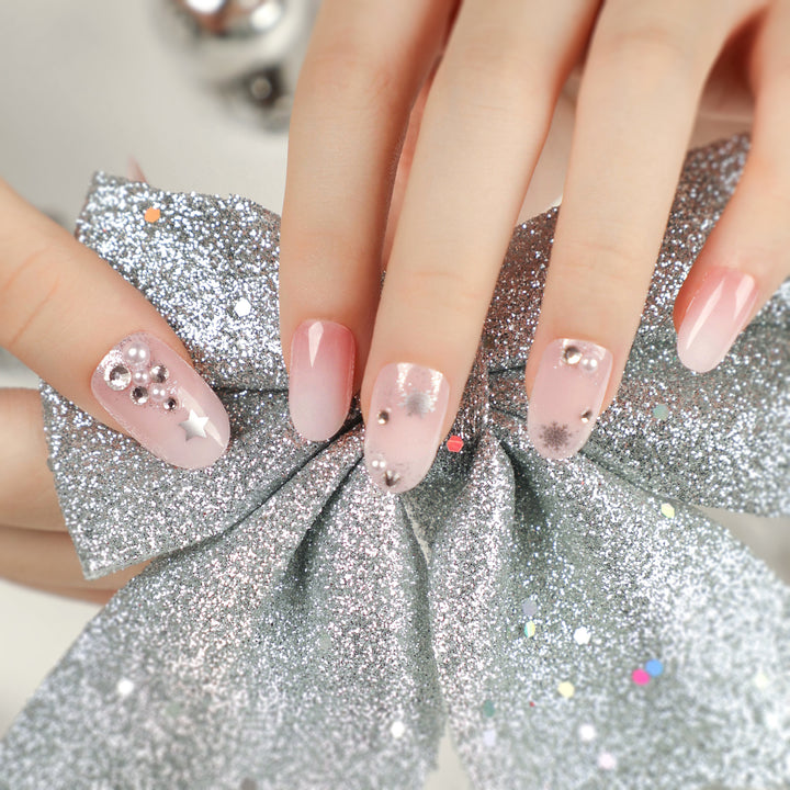 Elegant Glitter Nail Art Set Bowlift