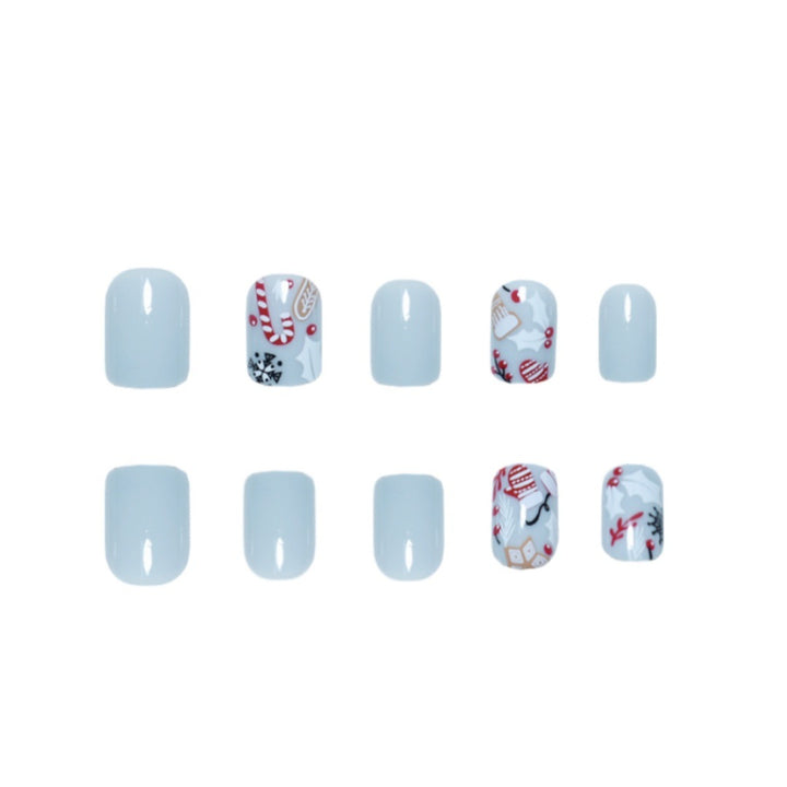 Festive Nail Art Wraps Bowlift