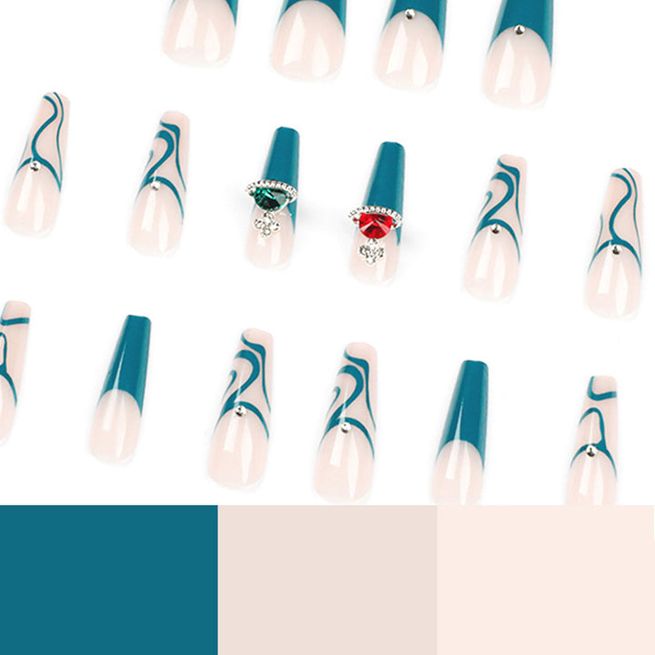 Artful nail decoration with elegant accents Bowlift