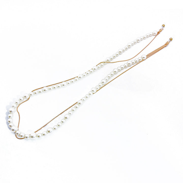 Elegant pearl glasses holder chain Bowlift