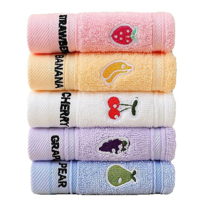 Ladies cotton towel with fresh pear motif Bowlift