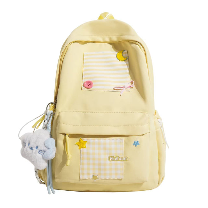 Decorative Multi-Compartt Backpack Bowlift