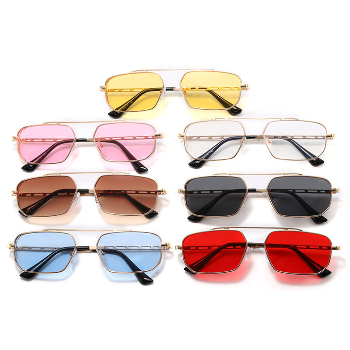 Women's fashionable sunglasses in modern hexagon design Bowlift