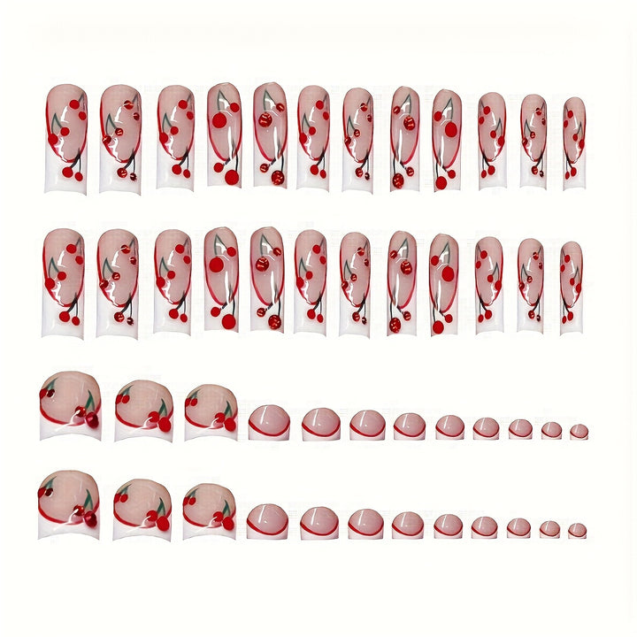 Creative Cherry Blossom Nail Art Extensions Bowlift