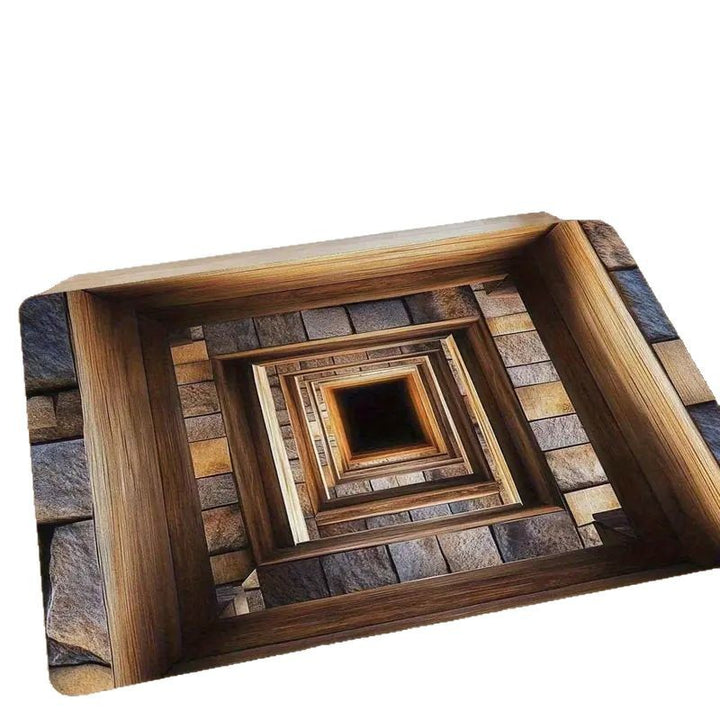 Artistic 3D Optical Illusion Floor Mat Bowlift