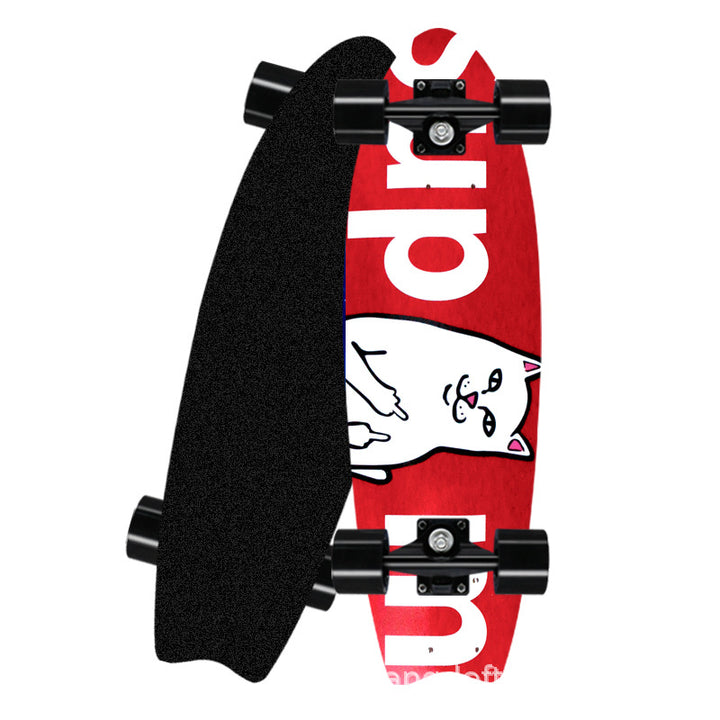 Surf-Inspired Mini Cruiser Skateboard Bowlift